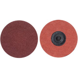 MERIT ALO RESIN BOND Cloth Discs, 3" Dia., 60 Grit, Aluminum Oxide
