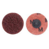 Quick-Change Buffing Disc, 2" Dia., Medium Grit, Aluminum Oxide