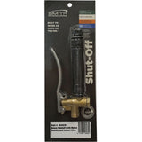 Brass Shut Off with Nylon Handle & In-Line Filter