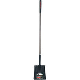 Square Point Shovel, Wood, Ergonomic Straight Handle, 62" Long