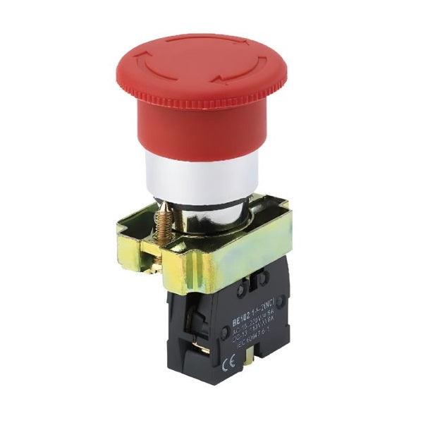 NOARK® Emergency Stop 22mm 2NC 40mm Mush. Head | Ex9PBS544