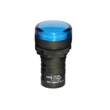 NOARK® Indicator Light 22mm Blue 110Vac Curved Lens | Ex9IL2N6