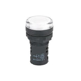 NOARK® Indicator Light 22mm White 24Vac/dc Curved Lens | Ex9IL2D1
