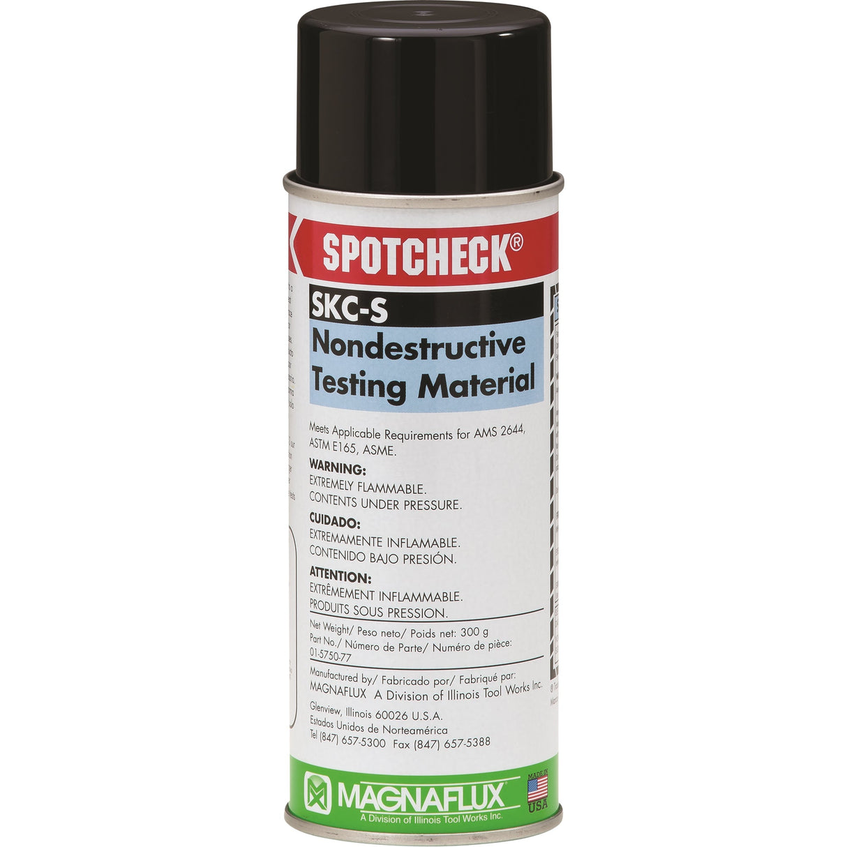 Spotcheck® Penetrants - SKC-S Solvent Cleaners, Aerosol Can