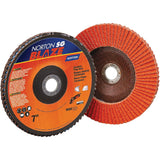 Flap Wheels- Sg Blaze R980, 4-1/2" x 7/8", Type 29, 36 Grit, Ceramic