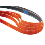 Blaze® R980P File Belts, 1/2" W x 12" L, Ceramic, 80 Grit