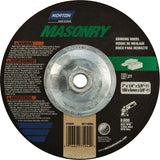 Masonry C Grinding Wheel, 7" x 1/4", 5/8"-11 Arbor, Silicon Carbide, Type 27