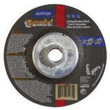 Gemini® Grinding and Cutting Wheel, 4-1/2" x 1/8", 5/8"-11 Arbor, Type 27, Aluminum Oxide, 13580 RPM
