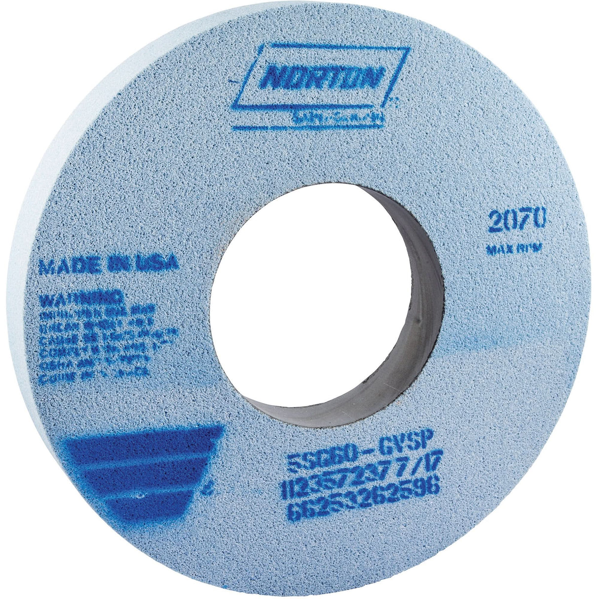 Tool Room Wheel, Type 01, Ceramic Alumina, 12" x 1-1/2"