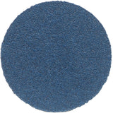 BlueFire Hook & Loop Disc, 5" Dia., 80 Grit, Zirconia Alumina, E-Weight