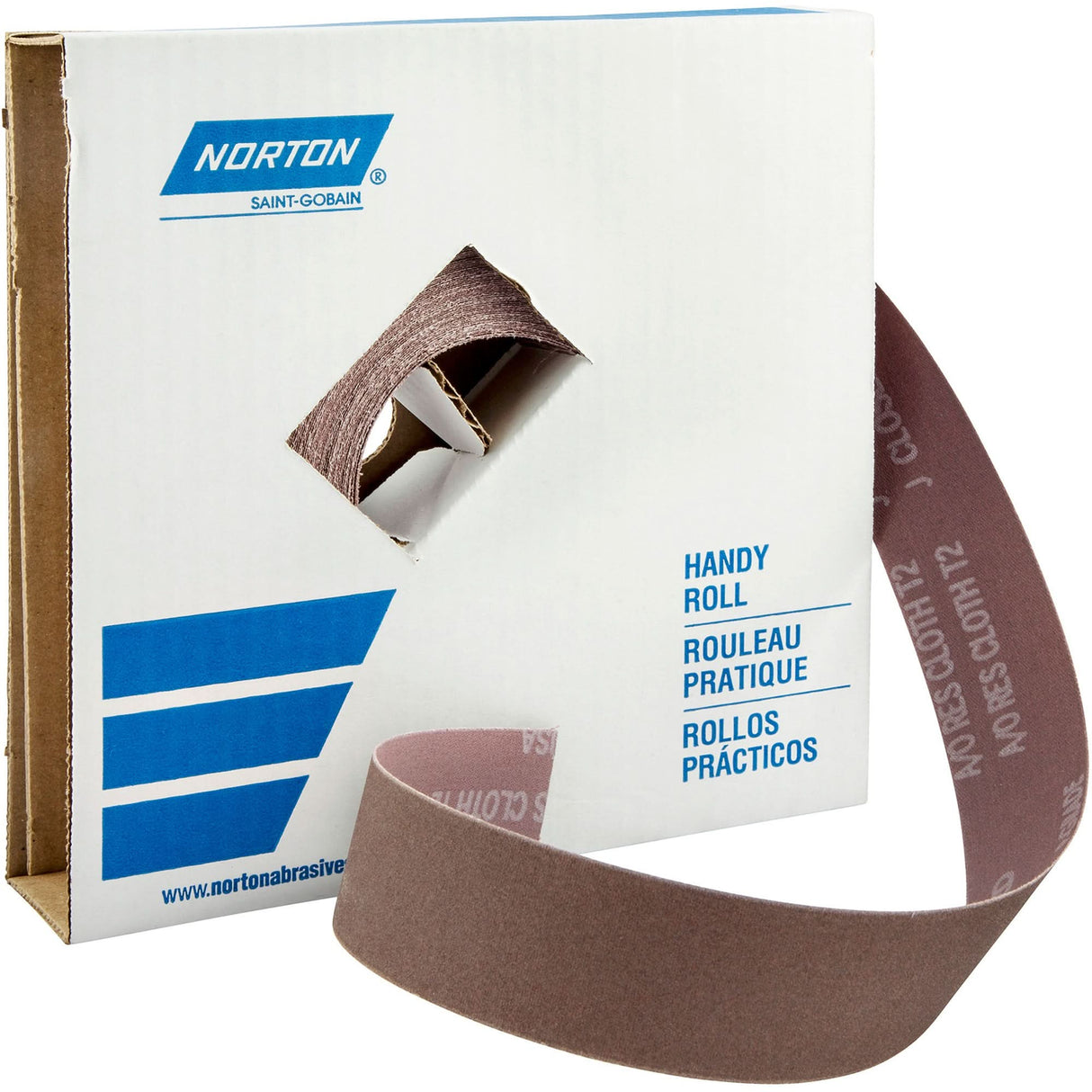 Sanding Roll, Aluminum Oxide, 1-1/2" W x 150' L, 600 Grit