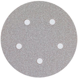 5" NO-FIL ADALOX NORGRIP VAC D-3328 P80-B, 5" Dia., P80-B Grit, Aluminum Oxide, B-Weight