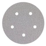 Paper Hook & Loop Vacuum Discs, 5" Dia., 150 Grit, Aluminum Oxide, B-Weight