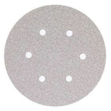 Paper Hook & Loop Vacuum Discs, 6" Dia., 600 Grit, Aluminum Oxide, B-Weight
