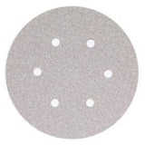 Paper Hook & Loop Vacuum Discs, 6" Dia., 150 Grit, Aluminum Oxide, B-Weight