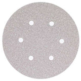 Paper Hook & Loop Vacuum Discs, 6" Dia., 120 Grit, Aluminum Oxide, B-Weight