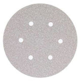 Paper Hook & Loop Vacuum Discs, 6" Dia., 80 Grit, Aluminum Oxide, B-Weight