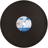 Reinforced Foundry Cut-Off Wheel, 20" x 5/32", 1" Arbor, Type 01/41, Zirconia Alumina, 2710 RPM