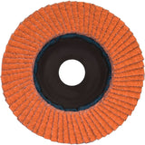 Flap Discs - Quick Trim SG Blaze R980P, 5" x 7/8", Type 27, 80 Grit, Ceramic