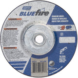 BlueFire® Grinding Wheels, 5" x 1/4", 5/8"-11 Arbor, Zirconia Alumina, Type 27