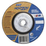 Norzon Plus® Grinding Wheels, 5" x 1/4", 5/8"-11 Arbor, Ceramic Alumina, Type 27