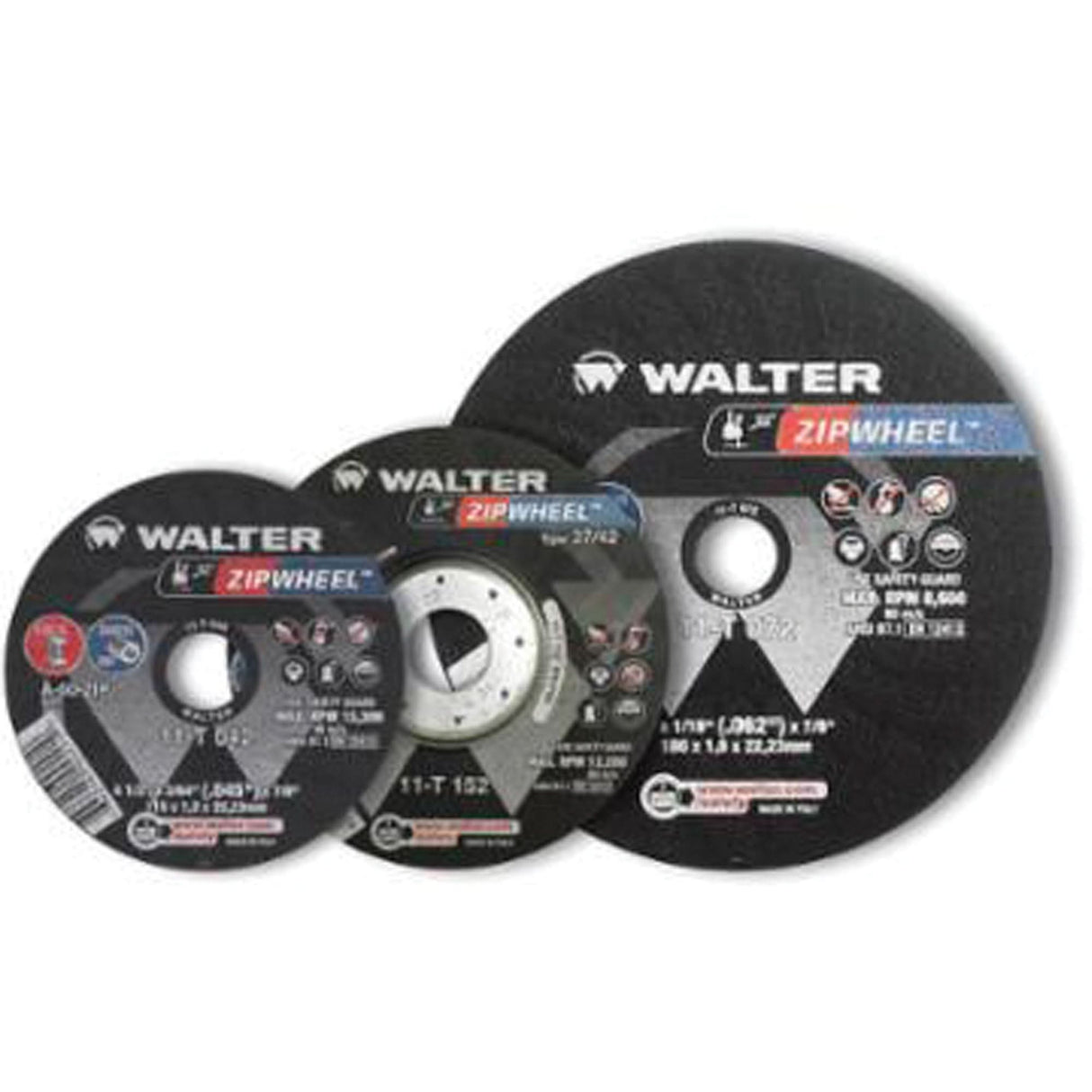Zipcut™ High Performing Cut-Off Wheel, 7" x 1/16", 7/8" Arbor, Type 27, Aluminum Oxide, 8600 RPM