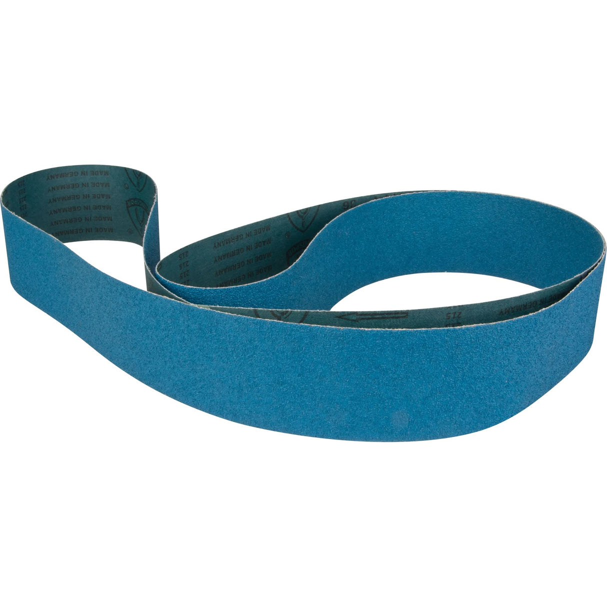 Abrasive Sanding Belt, 4" W x 137" L, Zirconia Alumina, 80 Grit