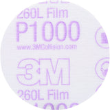 Gold Hookit™ Disc, 3" Dia., P1000 Grit, Aluminum Oxide, C-Weight