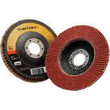 Cubitron™ II Flap Disc 967A, 5" x 7/8", Type 27, 60+ Grit, Ceramic
