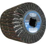 Pro-Line Surface Conditioning Drum, 4" Dia. x 4" W, 3/4" Arbor, 80 Grit, Aluminum Oxide