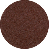 Lock Back Sanding Disc - 3", 3" Dia., 36 Grit, Aluminum Oxide