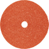 787C Fibre Disc, Ceramic, 36+, 5" Dia x 7/8" Arbor