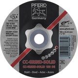 Grinding Wheel, 4-1/2" x 1/8", 5/8"-11 Arbor, Ceramic, Type 27