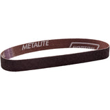 Sanding Belt, 3/4" W x 18" L, Aluminum Oxide, 80 Grit