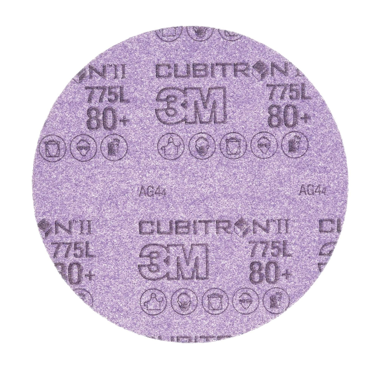 Cubitron™ II Stikit™ Film Disc Roll, 6" Dia., 80+ Grit, Ceramic