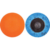 Fiber Disc, Ceramic Grain, 80, 2" Dia