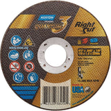 Quantum3™ RightCut™  Cut-Off Wheel, 4-1/2" x 0.045", 7/8" Arbor, Type 1, Aluminum Oxide/Ceramic, 13580 RPM