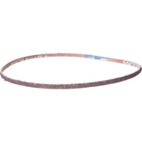 Metalite® Cloth File Belt, 3/8" W x 13" L, Aluminum Oxide, Coarse/P80 Grit