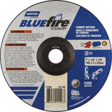 BlueFire® Foundry Grinding & Cutting Wheel, 7" x 1/8", 7/8" Arbor, Type 27, Silicon Carbide/Zirconia Alumina, 8600 RPM