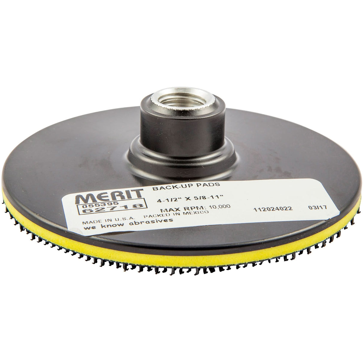 Hook & Loop Disc Back-Up Pad