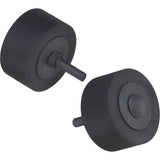 2" x 1" x 1/4" Rubber Cushion Polishing Wheel 45129
