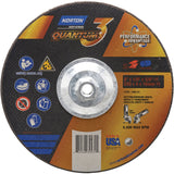 Quantum3™ Grinding & Cutting Wheel, 9" x 1/8", 5/8"-11 Arbor, Type 27, 24 Grit, Ceramic Alumina