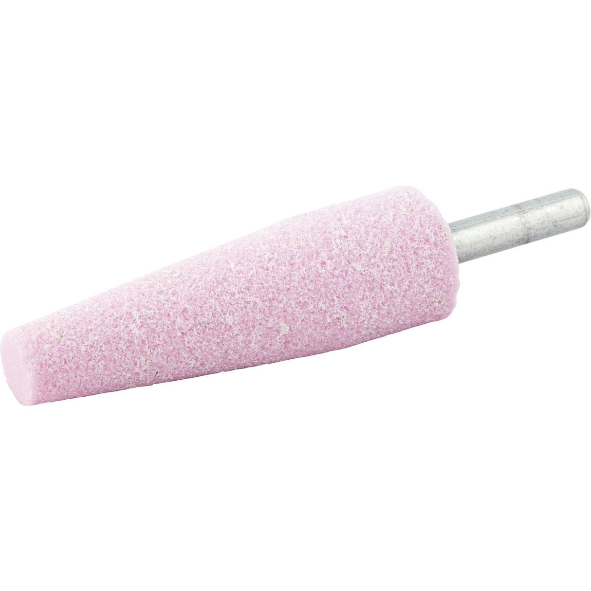 Vitrified Bond Mounted Point, A1, Aluminum Oxide, 3/4" Dia., 2-1/2" L, 80 Grit
