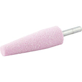 Vitrified Bond Mounted Point, A1, Aluminum Oxide, 3/4" Dia., 2-1/2" L, 80 Grit
