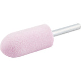 Vitrified Bond Mounted Point, A11, Aluminum Oxide, 7/8" Dia., 2" L, 80 Grit