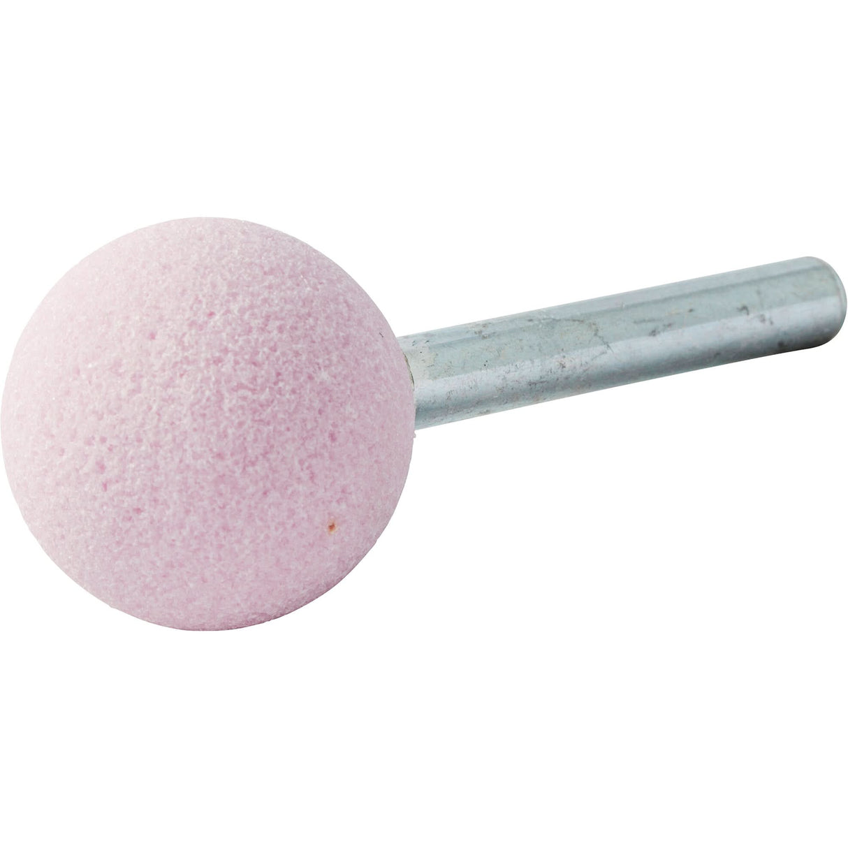 Vitrified Bond Mounted Point, A25, Aluminum Oxide, 1" Dia., 1" L, 80 Grit