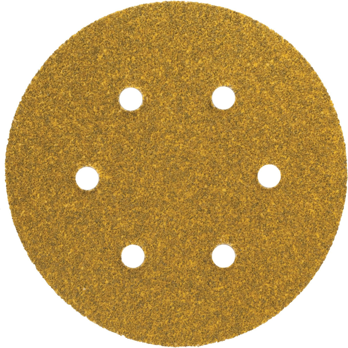 Gold Reserve™ A296 Paper Hook & Loop Vacuum Disc, 5" Dia., Fine/P220 Grit, Aluminum Oxide, C-Weight