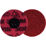 Scotch-Brite™ Roloc™ Precision Surface Conditioning Disc PN-DS, 3" Dia., Ceramic