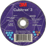 Cubitron™ 3 Cut-Off Wheel, 3" x 0.045", 3/8" Arbor, Type T1, Ceramic, 21000 RPM