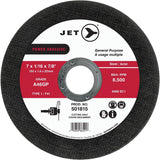 Power Abrasive A46GP  Cut-Off Wheel, 7" x 1/16", 7/8" Arbor, Type 1, 8500 RPM